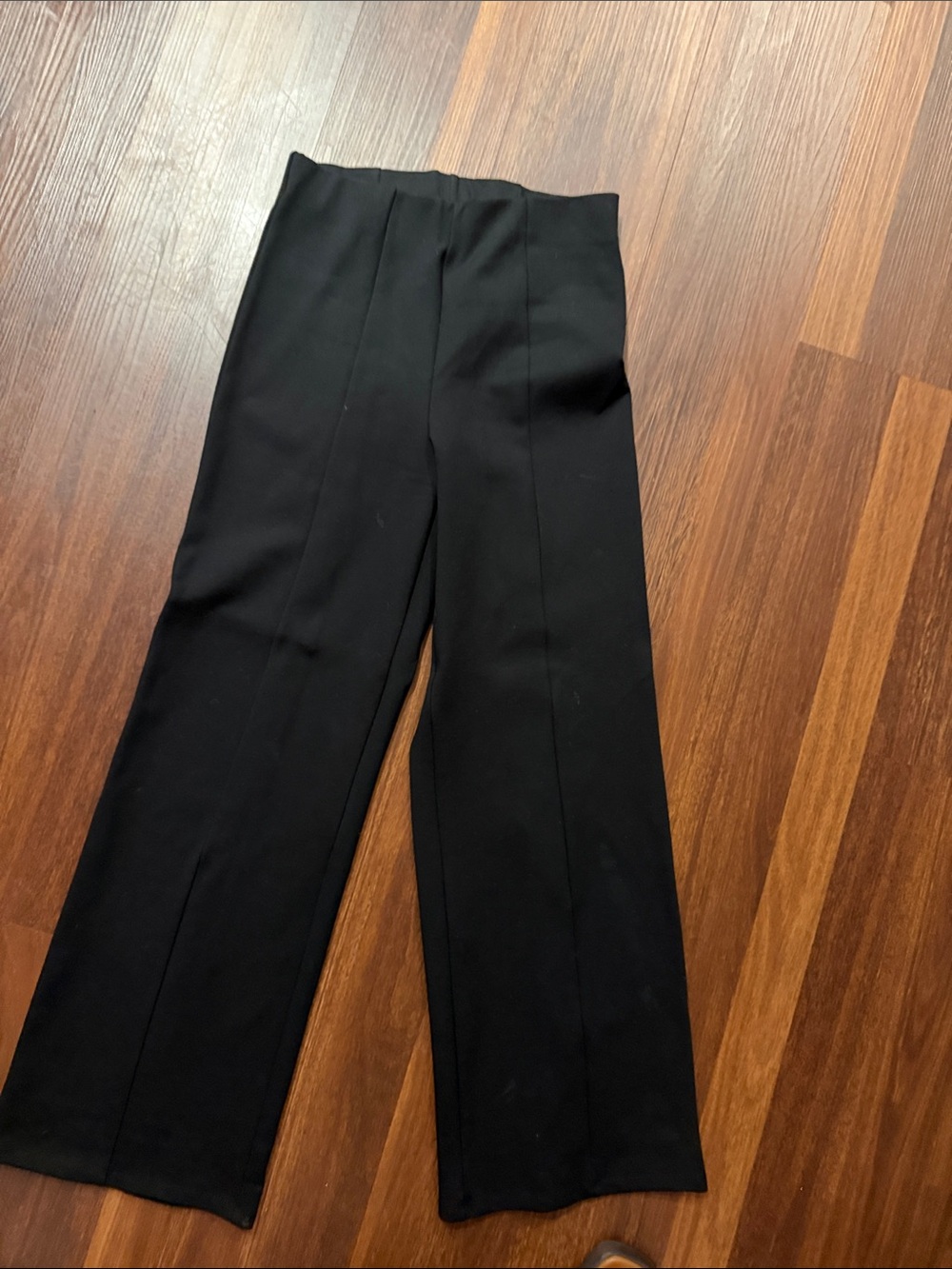 a new day Black Wide-Leg Men's Dress Pants